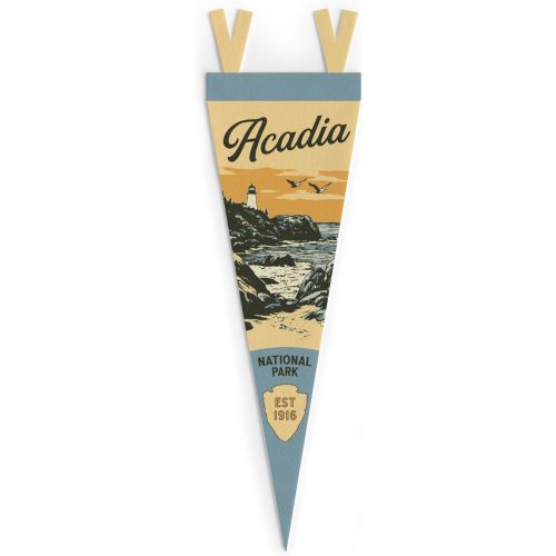 Acadia National Park Mini Felt Pennant