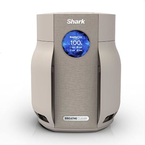 Shark BreatheClear Compact Pro Smart Air Purifier, HP062SD, Dune