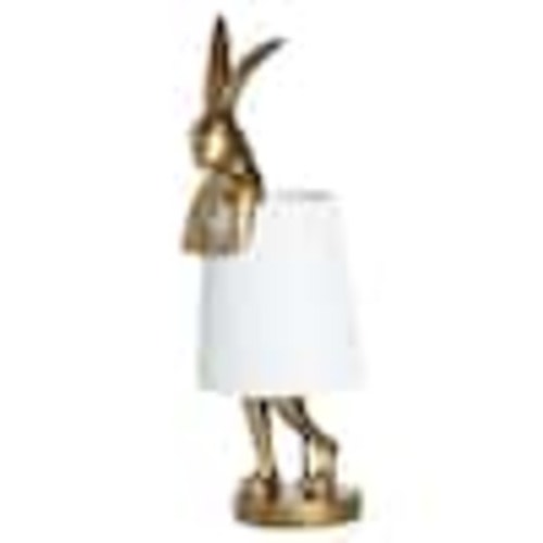 CRESTVIEW COLLECTION Chester Gold Rabbit Lamp EVAVP1665GLDWH