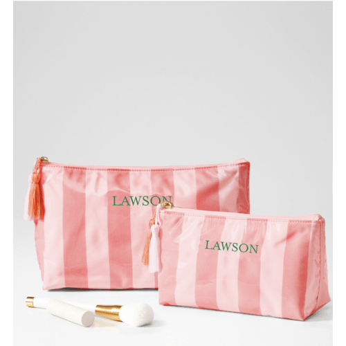 Clear Coated Travel Pouch