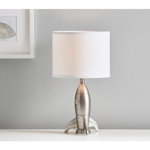 Rocketship Table Lamp (10")