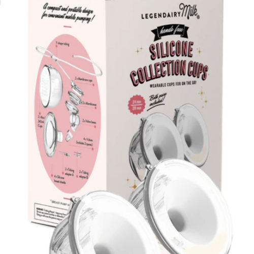 Silicone Milk Collection Cups | Legendairy Milk