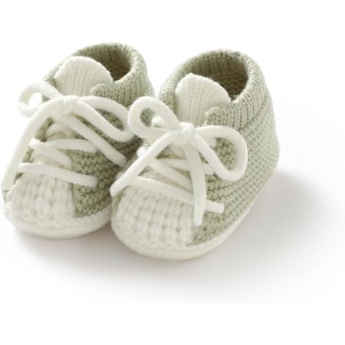 DovFanny Baby Booties Newborn Baby First Shoes Cozy Warm Knit Soft Booties for Toddler Infant Boy Girl