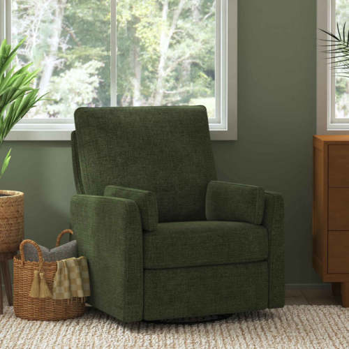 Carter's Ethan Recliner and Swivel Glider | Water Repellent & Stain Resistant fabric – DaVinci Baby
