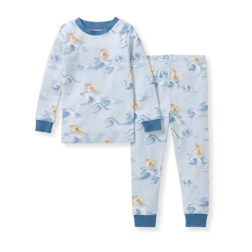 Surfer Pups Organic Cotton Two-Piece Pajamas – Burt's Bees Baby
