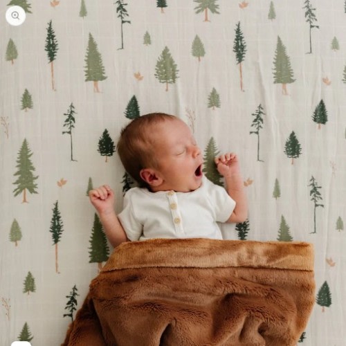COTTON MUSLIN CRIB SHEETS