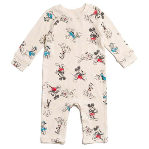 Disney Mickey Mouse Donald Duck Pluto Newborn Baby Boys Snap Sleep N' Play Newborn to Infant