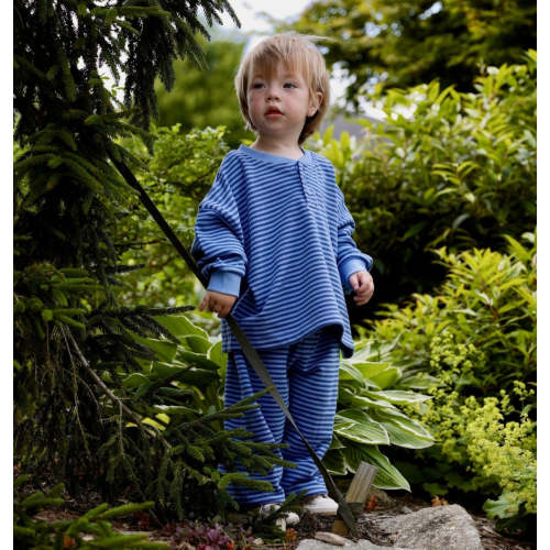 Frankie Set in Bel Air Blue Stripe