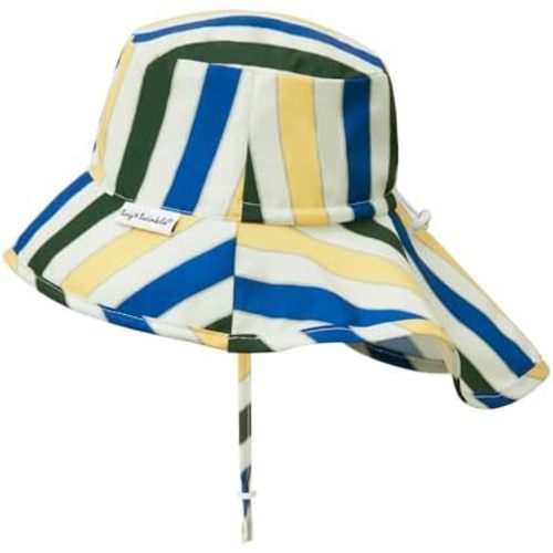 Tiny Twinkle Sun Protection Baby Flap Hat with UPF 50+ Sun Protection for Baby and Toddler Boys and Girls