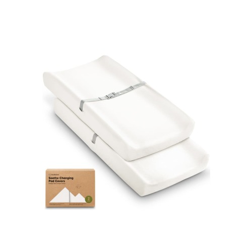 2-Pack Soothe Changing Pad Covers, One Size