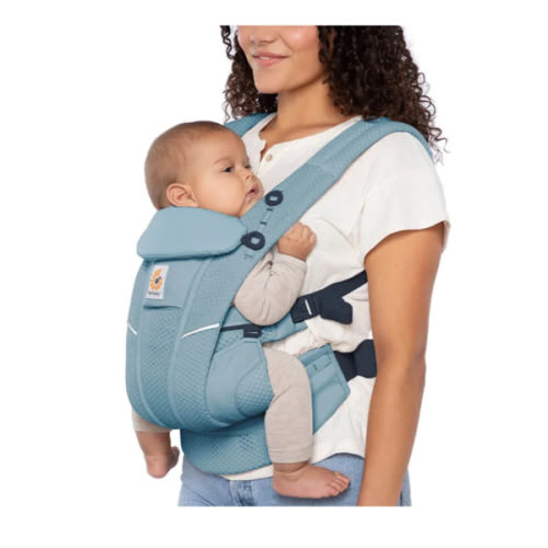 Omni Breeze Baby Carrier: Slate Blue