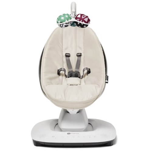 4moms MamaRoo Multi-Motion Baby Swing, Bluetooth Enabled with 5 Unique Motions, Birch