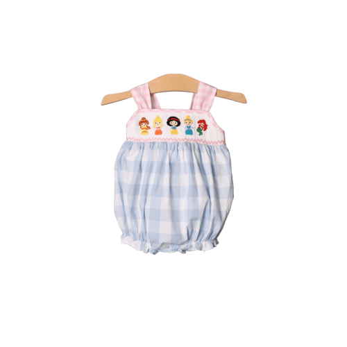 Hand Smocked Princess Bow Bubble