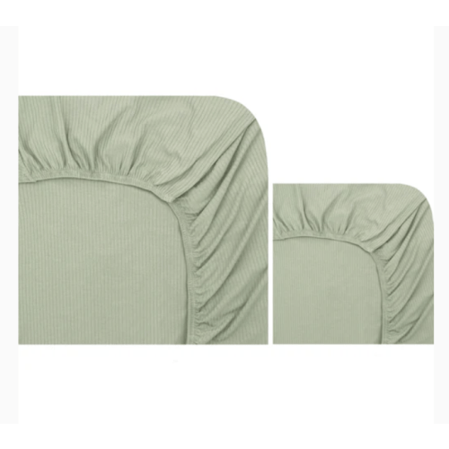 Ellis Ribbed Crib Sheet + Changing Pad Cover Pack