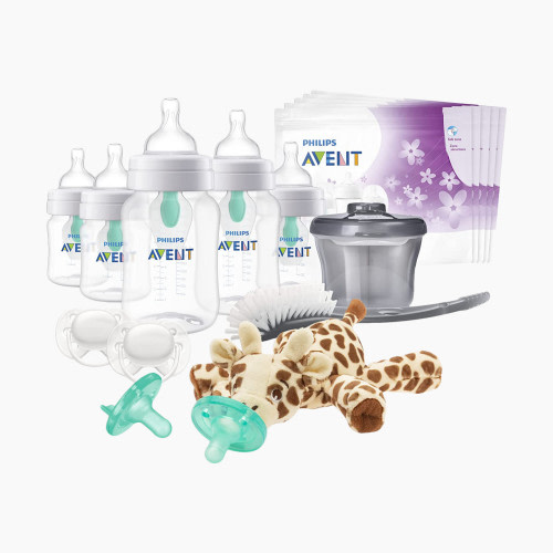 Philips Avent Anti-colic Baby Bottle with AirFree Vent Essentials Gift Set