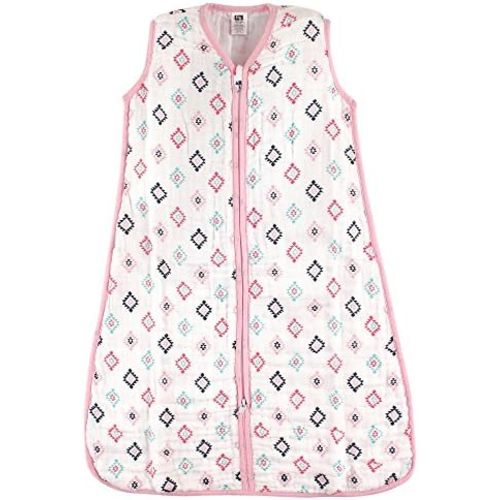 Hudson Baby Unisex Muslin Cotton Sleeveless Wearable Sleeping Bag, Sack, Blanket