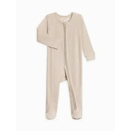 Kit Ribbed Zipper Sleeper
