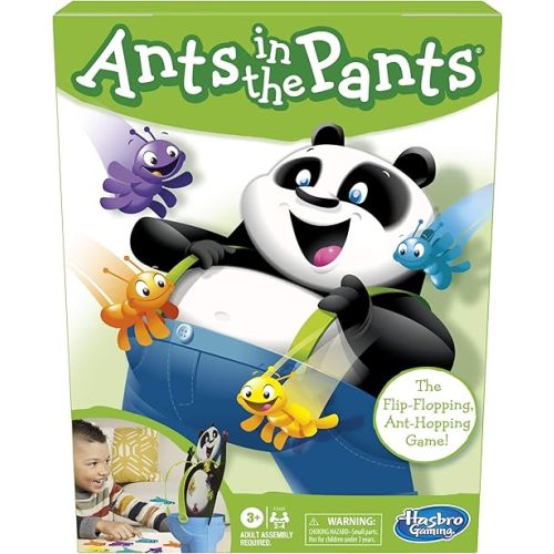 Hasbro Gaming Ants in The Pants Preschool Game for Kids Ages 3+, Fun Board Game for 2-4 Players, Easter Gifts for Boys and Girls (Amazon Exclusive)