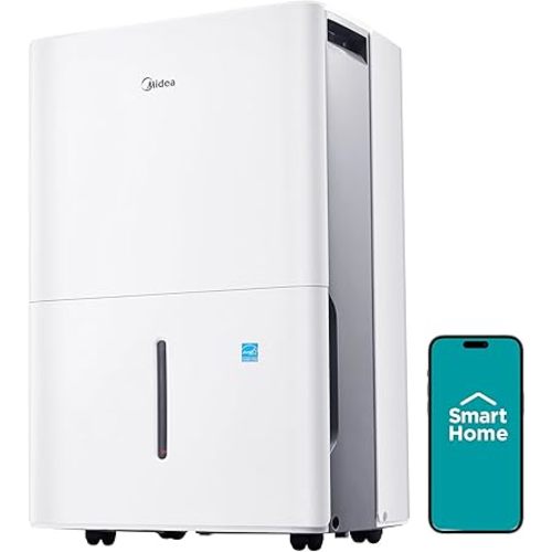 Midea 22 Pint Dehumidifier for Basement, 1,500 Sq. Ft, Energy star