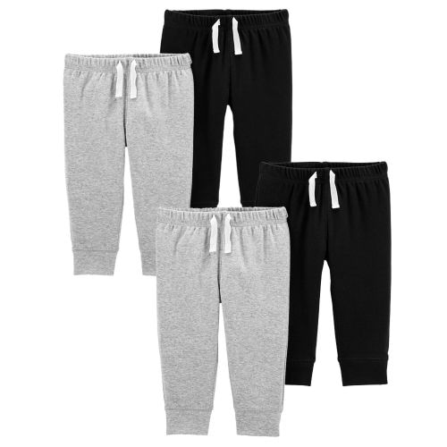 Baby 4-Pack Drawstring Joggers Set - Carter's | Carter's 3 Months