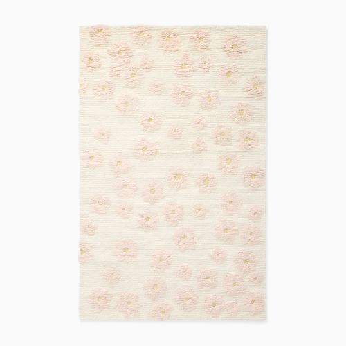 Daisy Meadow Shag Wool Rug