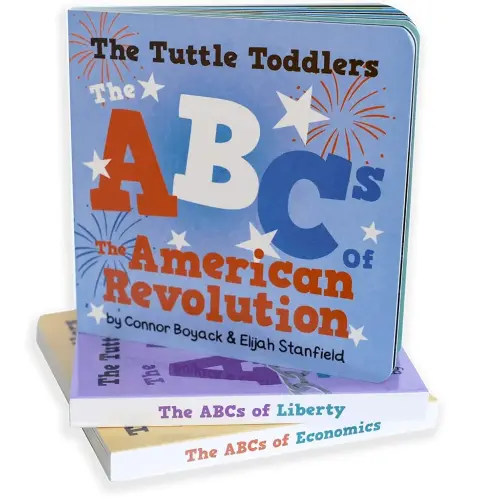 Tuttle Twins Toddler Combo 3 Set: ABC's of Economics, Liberty, and the American Revolution