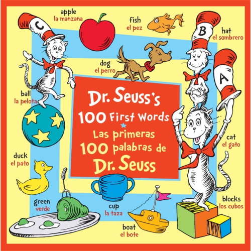 Dr. Seuss's 100 First Words/Las Primeras 100 Palabras de Dr. Seuss (Bilingual Edition), (Board Book)