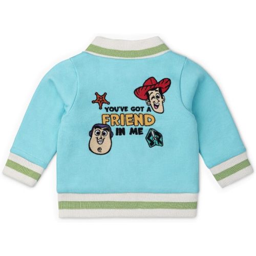 monica + andy Bomber Jacket, 100% Organic Cotton Clothes for Boys and Girls, Sizes For Kids, Toddler & Baby