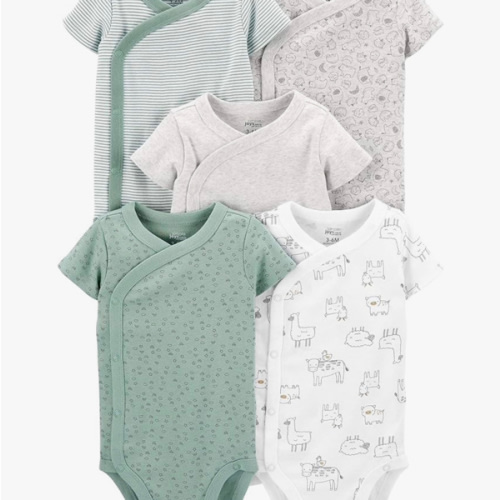 Simple Joys by Carter's unisex-baby 5-pack Side Snap Short-sleeve Bodysuit