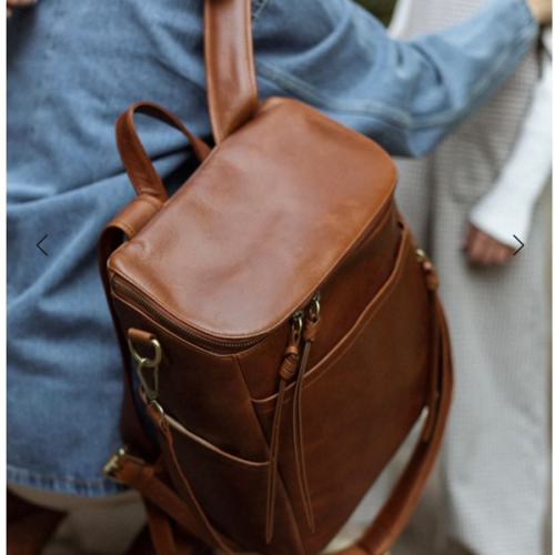 La Mère Luxe Leather Backpack Original