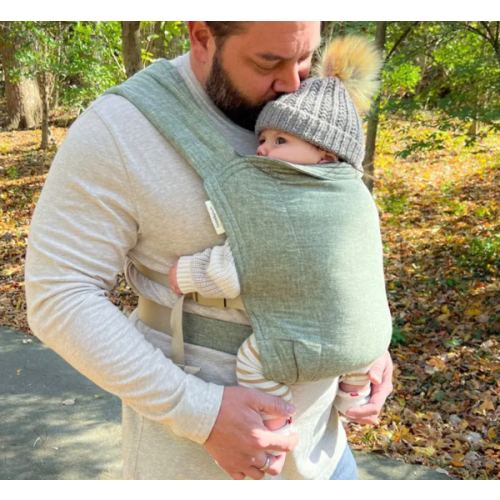 Green Baby Carrier | Ergonomic Soft Structured Carrier