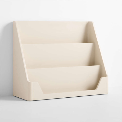 Scout 38" Linen Wood Kids Low Bookcase