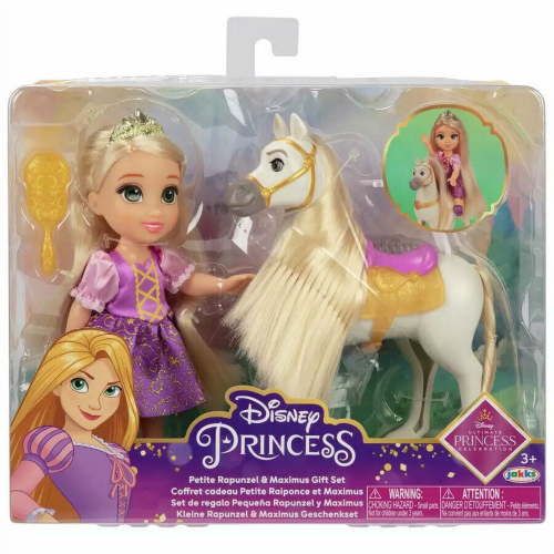 Disney Princess Petite Rapunzel & Maximus Gift Set Toy New with Box