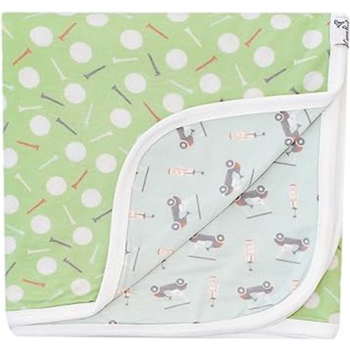 Copper Pearl Three-Layer Baby Blanket: Soft Baby Quilts for Boys and Girls | Breathable, Cozy, Toddler Blanket | Baby Quilt for Newborns | 46x46 Premium Polyester/Rayon | Bogey