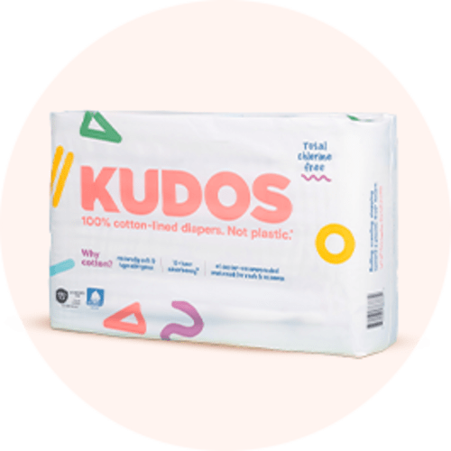 Diaper Box | 100% Cotton-Lined TCF Diapers Size 1-6 | Kudos