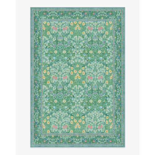 Blackthorn Berry Multicolor Rug by Morris & Co. | Ruggable US