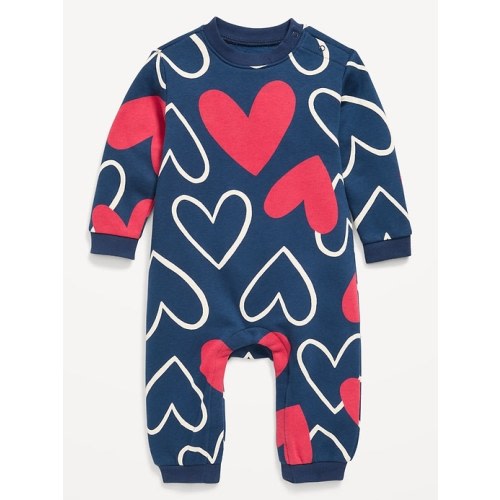 Printed Fleece One-Piece for Baby