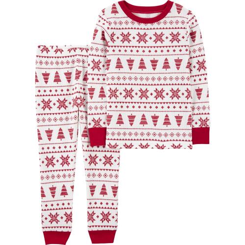Carter's Child of Mine Toddler Holiday Pajama Set, 2-Piece, Sizes 12M-5T