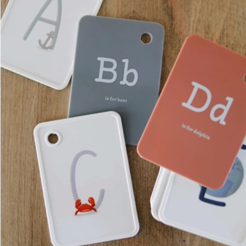 ColoredOrganics Silicone ABC Flashcards