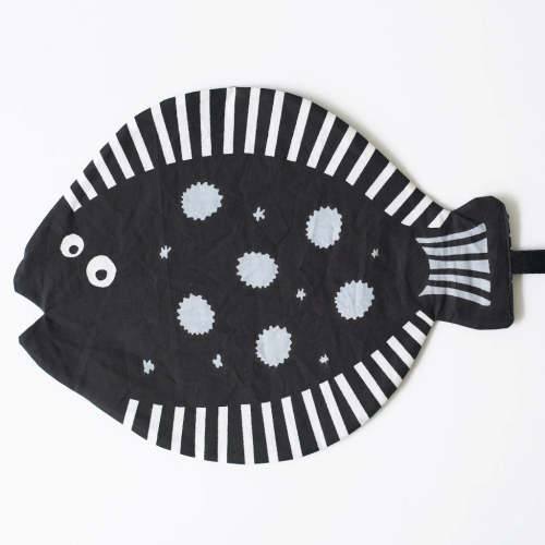 Organic Baby Crinkle Toy - Fish