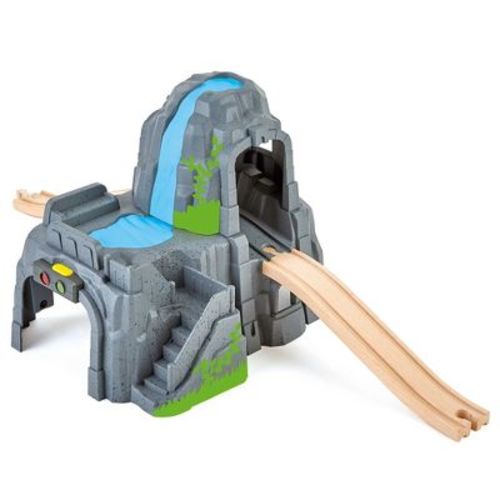 Hape: Light & Sound Mountain Tunnel Set - Age 3+