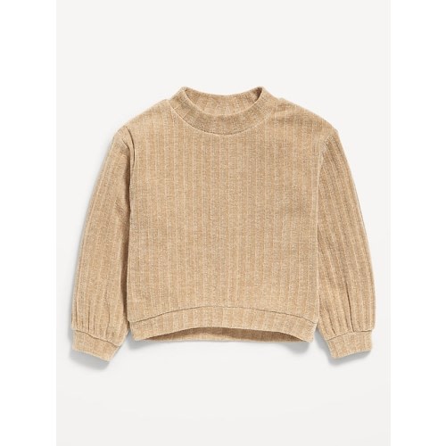 Cozy Mock-Neck Chenille Sweater for Toddler Girls | Old Navy
