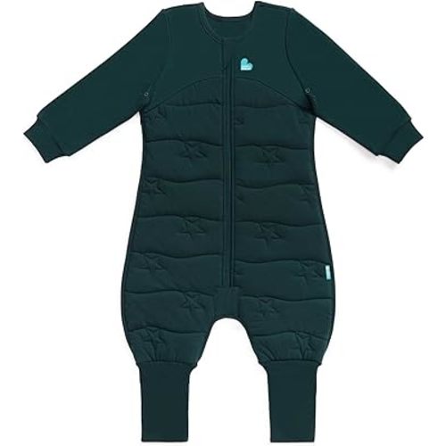 Long Sleeve Sleep Suit 3.5 TOG Cotton Quilted Forest Star by Love to Dream