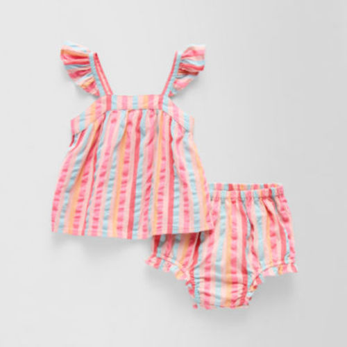Okie Dokie Baby Girls 2-pc. Short Set