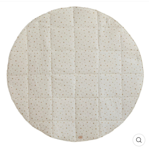 Round Mat - Gold Stars