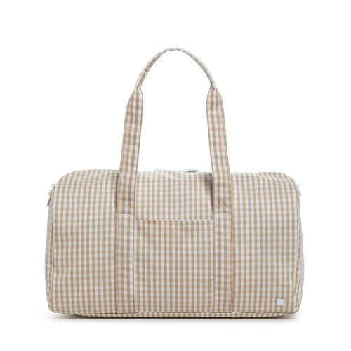 Weekender Duffel - Khaki Gingham