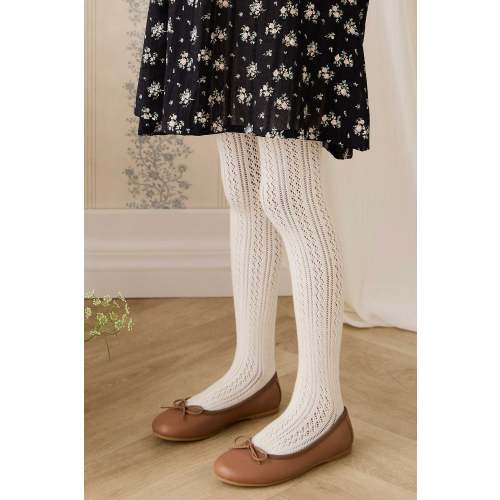 Isabella Tights - Parchment – Jamie Kay USA