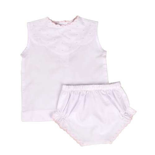 Blair Shirt & Diaper Cover - Pink – The Yellow Lamb