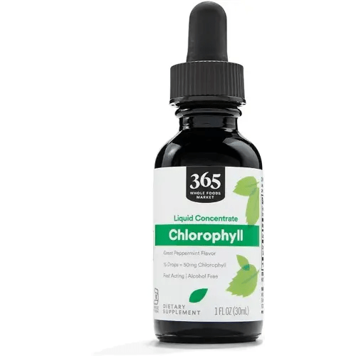 365 by Whole Foods Market, Liquid Concentrate Chlorophyll, Peppermint Flavor, 1 Fl Oz