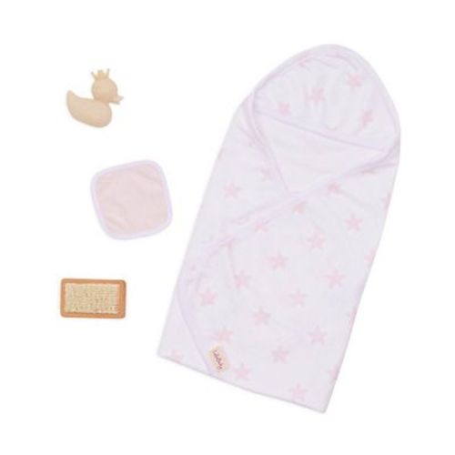 LullaBaby Bath Time Outfit Accessory Set (2+)